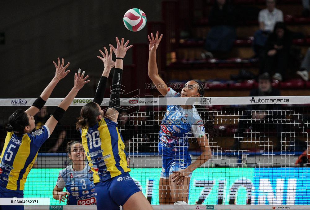 VOLLEY - Serie A1 Femminile - Igor Gorgonzola Novara vs Omag-Mt San Giovanni In M.No