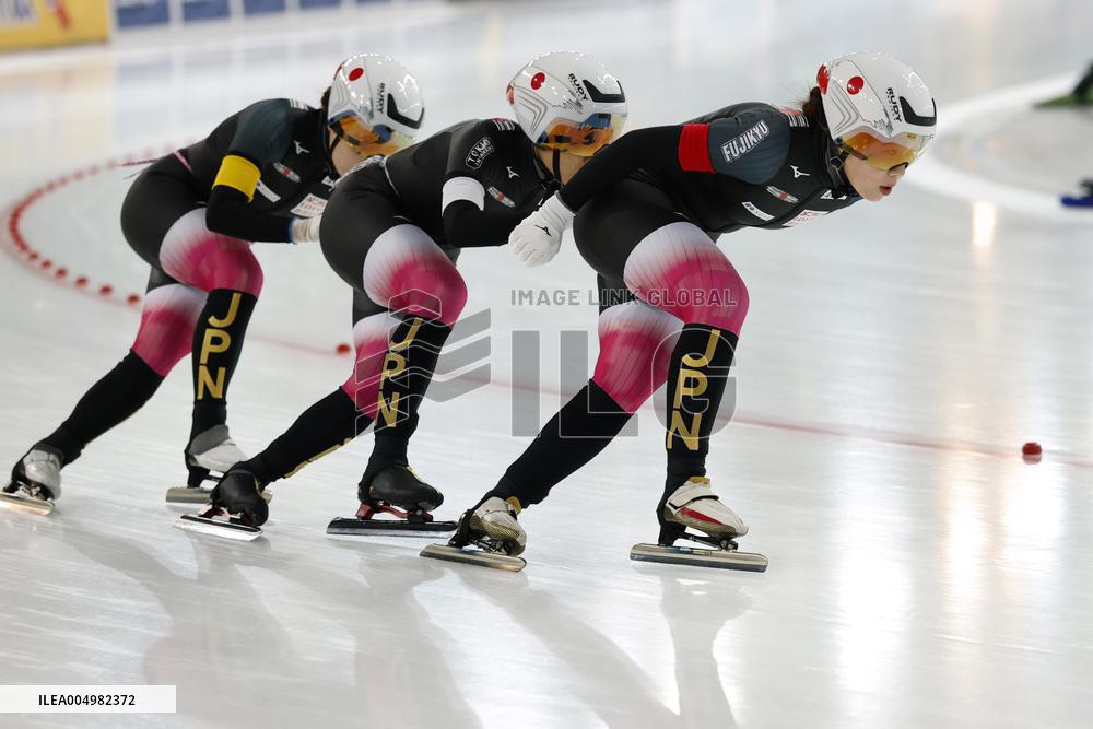 Speed skating: World Cup in Hamar