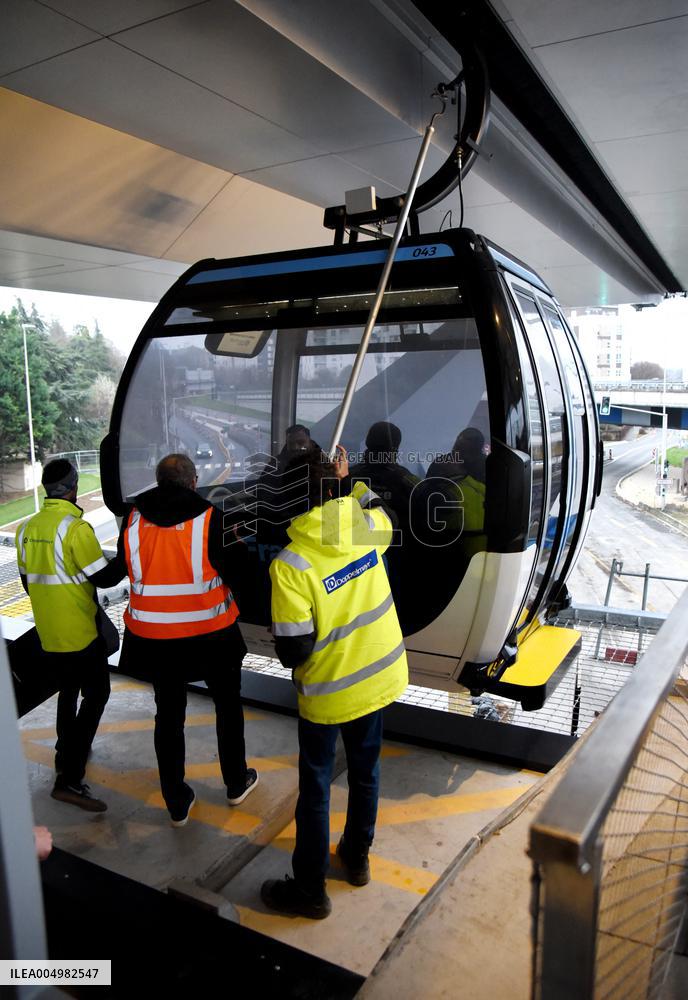 Valerie Pecresse At Cable C1 Inauguration - Creteil