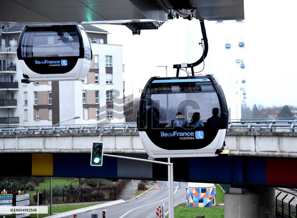 Valerie Pecresse At Cable C1 Inauguration - Creteil