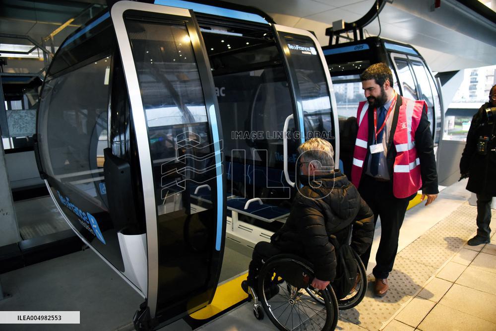 Valerie Pecresse At Cable C1 Inauguration - Creteil