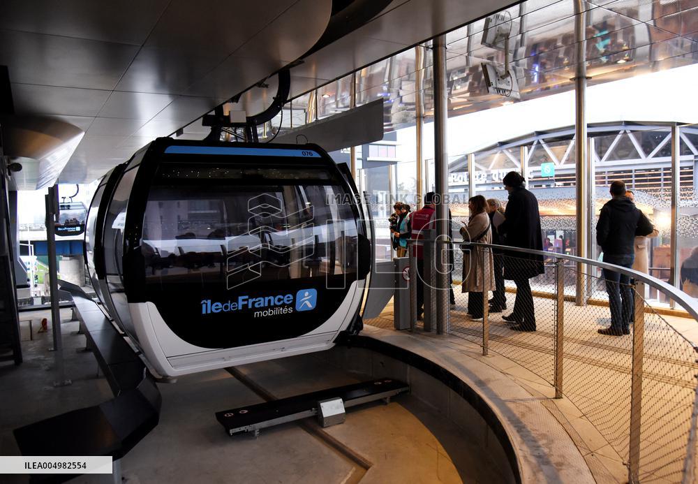 Valerie Pecresse At Cable C1 Inauguration - Creteil