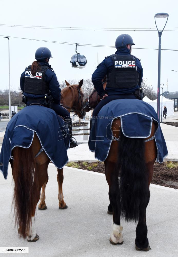 Valerie Pecresse At Cable C1 Inauguration - Creteil