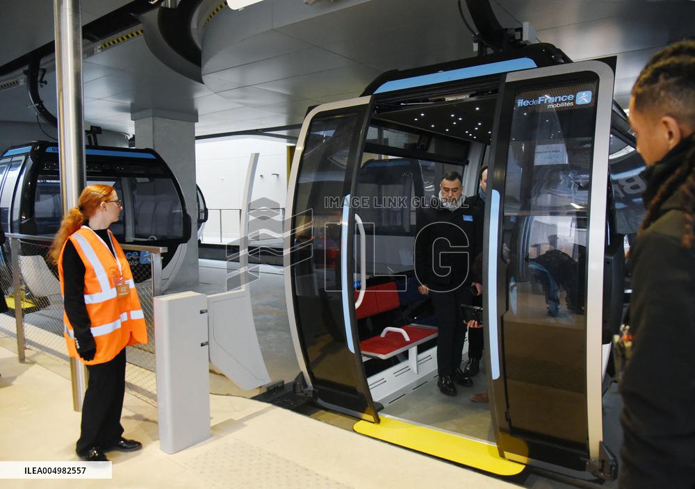 Valerie Pecresse At Cable C1 Inauguration - Creteil