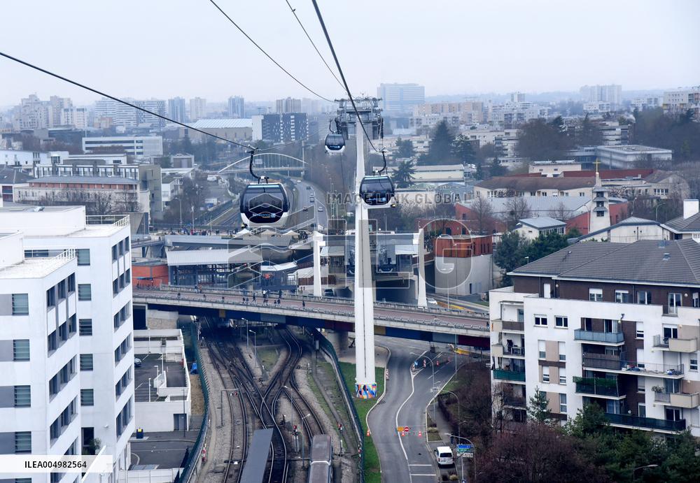Valerie Pecresse At Cable C1 Inauguration - Creteil