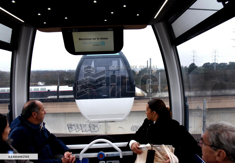 Valerie Pecresse At Cable C1 Inauguration - Creteil
