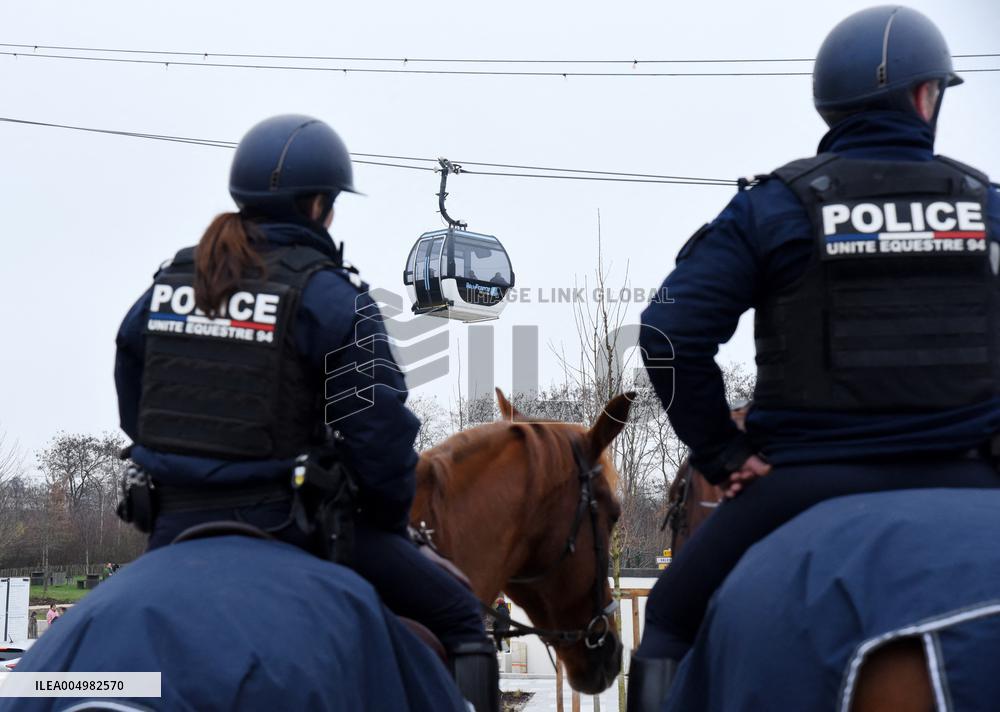 Valerie Pecresse At Cable C1 Inauguration - Creteil