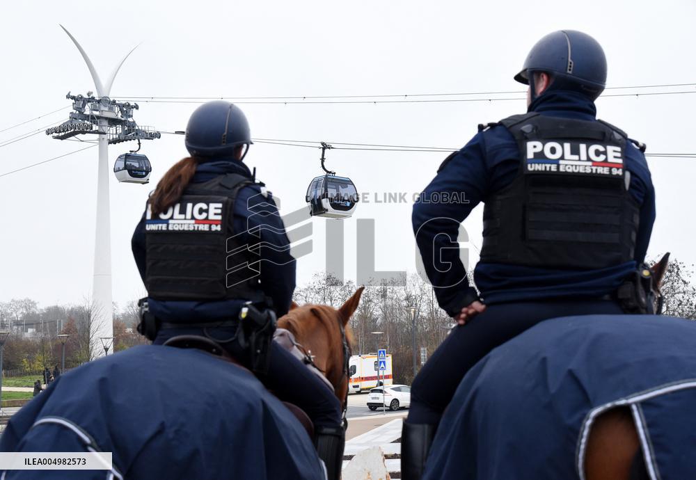 Valerie Pecresse At Cable C1 Inauguration - Creteil