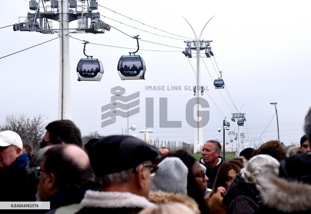 Valerie Pecresse At Cable C1 Inauguration - Creteil
