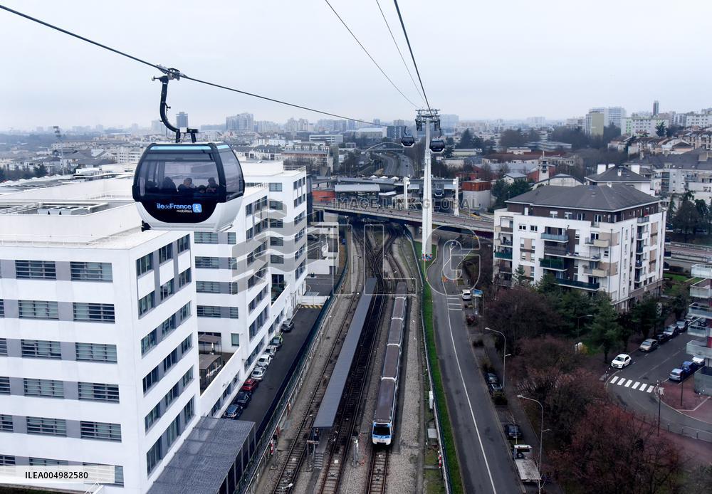 Valerie Pecresse At Cable C1 Inauguration - Creteil