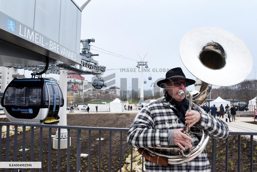 Valerie Pecresse At Cable C1 Inauguration - Creteil