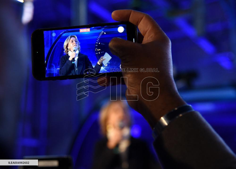 Valerie Pecresse At Cable C1 Inauguration - Creteil
