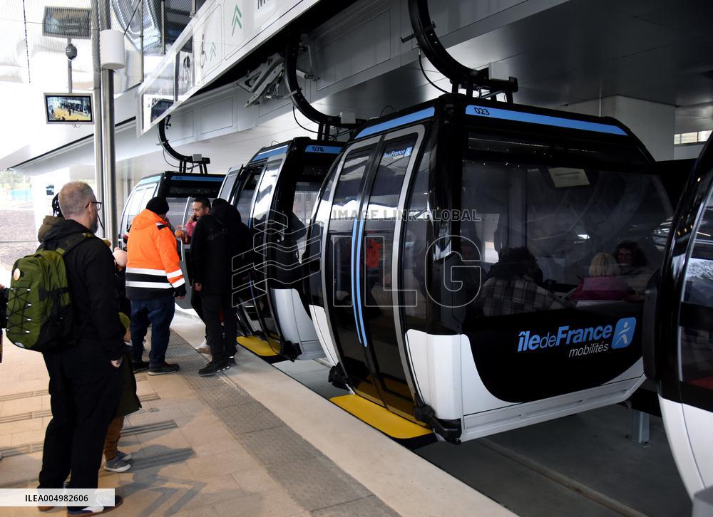 Valerie Pecresse At Cable C1 Inauguration - Creteil