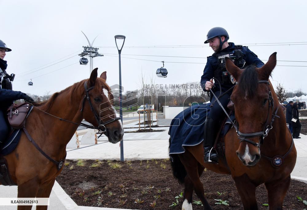 Valerie Pecresse At Cable C1 Inauguration - Creteil