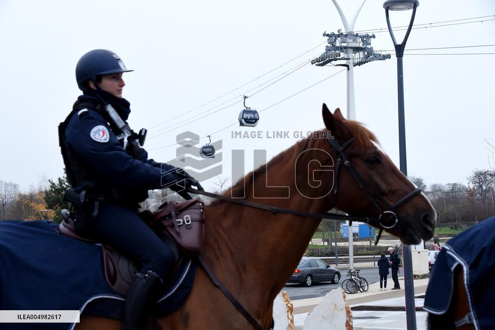 Valerie Pecresse At Cable C1 Inauguration - Creteil