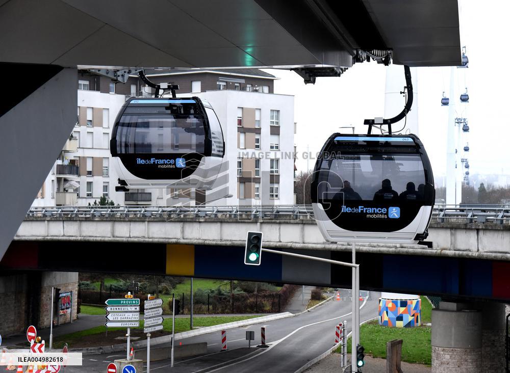 Valerie Pecresse At Cable C1 Inauguration - Creteil