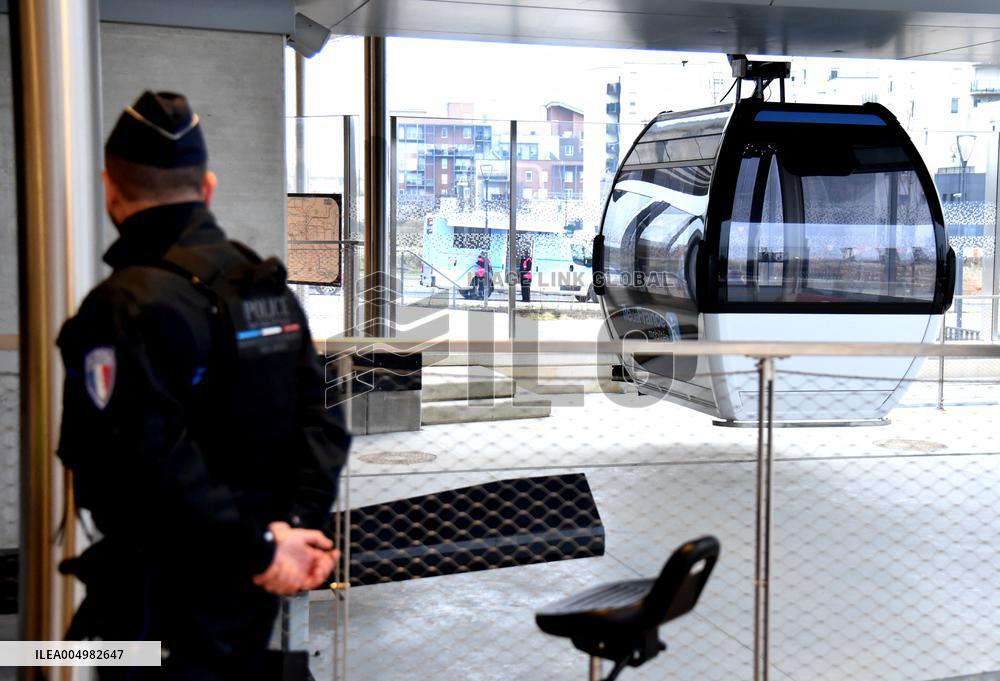 Valerie Pecresse At Cable C1 Inauguration - Creteil