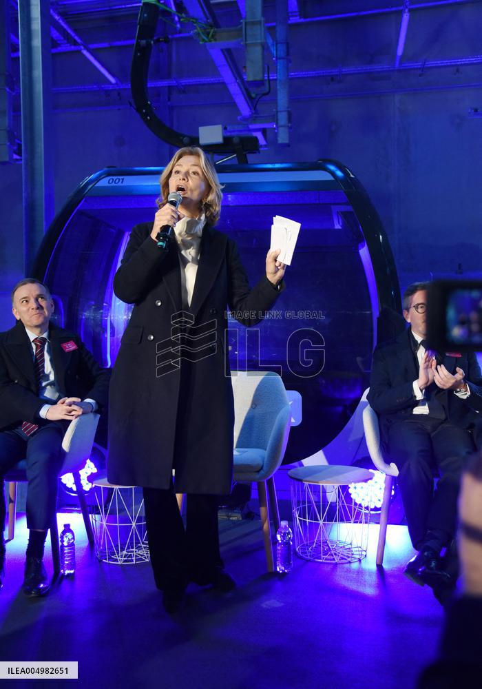 Valerie Pecresse At Cable C1 Inauguration - Creteil