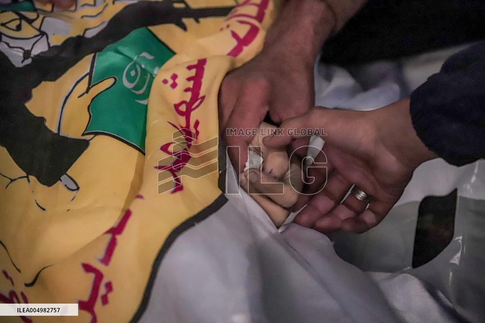 Funeral for Palestinians Killed - Gaza Airstrike