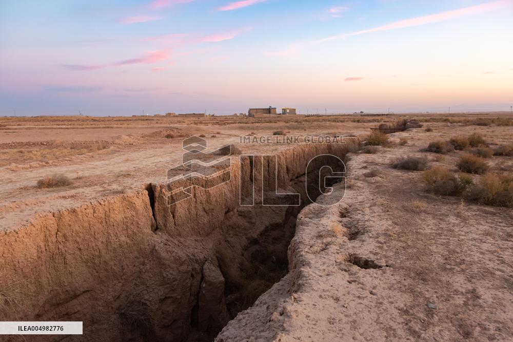 Subsidence in Neyshabur Iran
