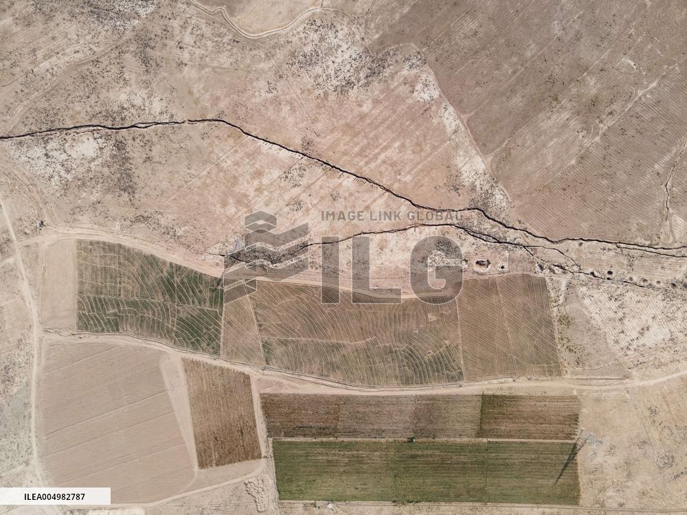 Subsidence in Neyshabur Iran