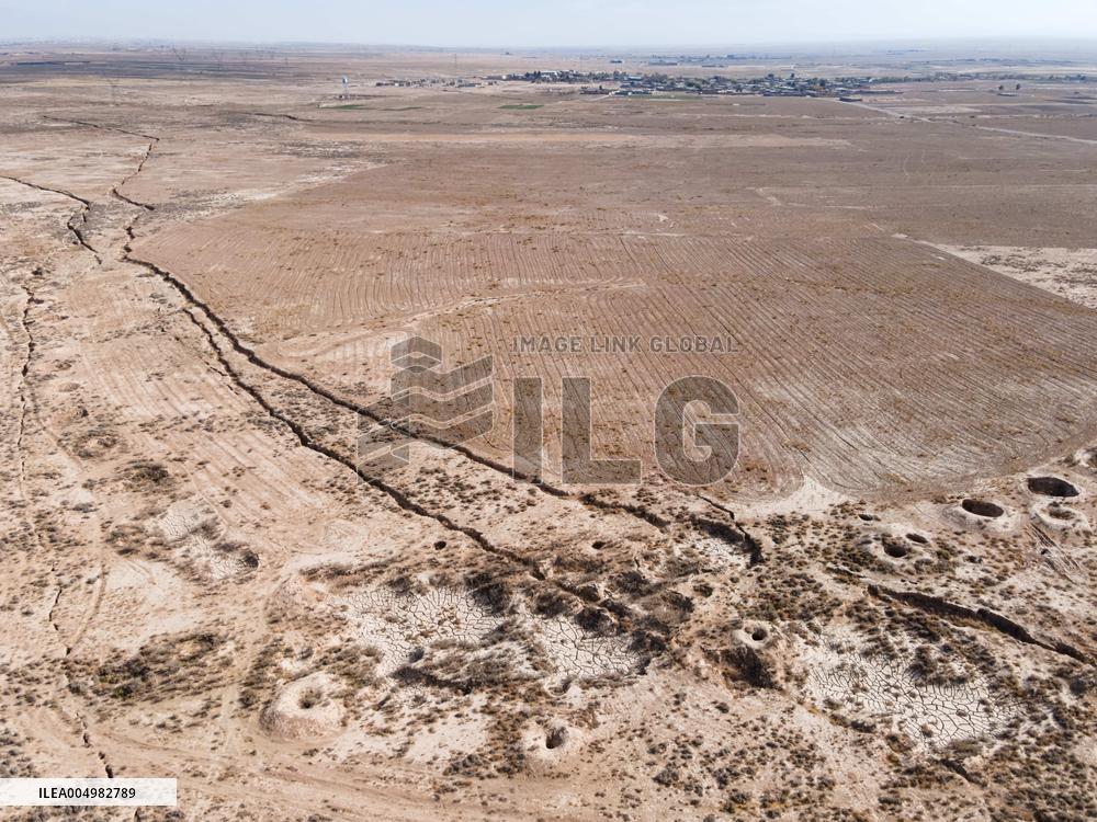 Subsidence in Neyshabur Iran