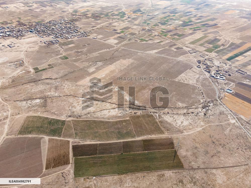 Subsidence in Neyshabur Iran
