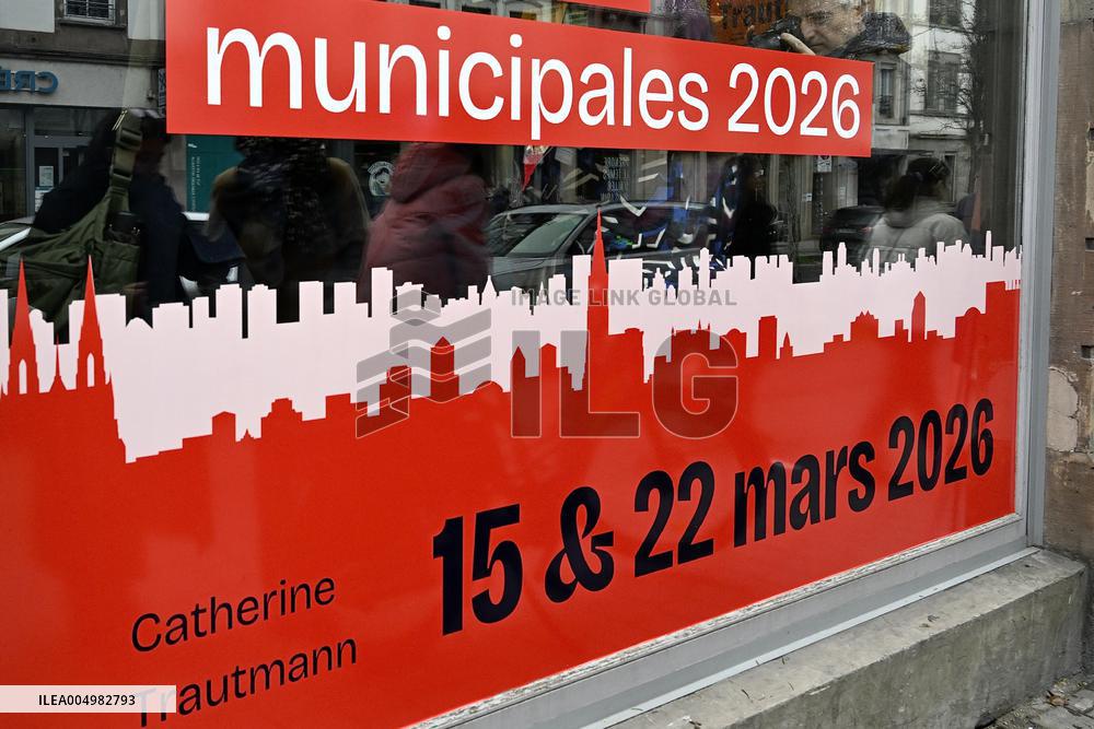 Catherine Trautmann Campaign HQ Inauguration - Strasbourg