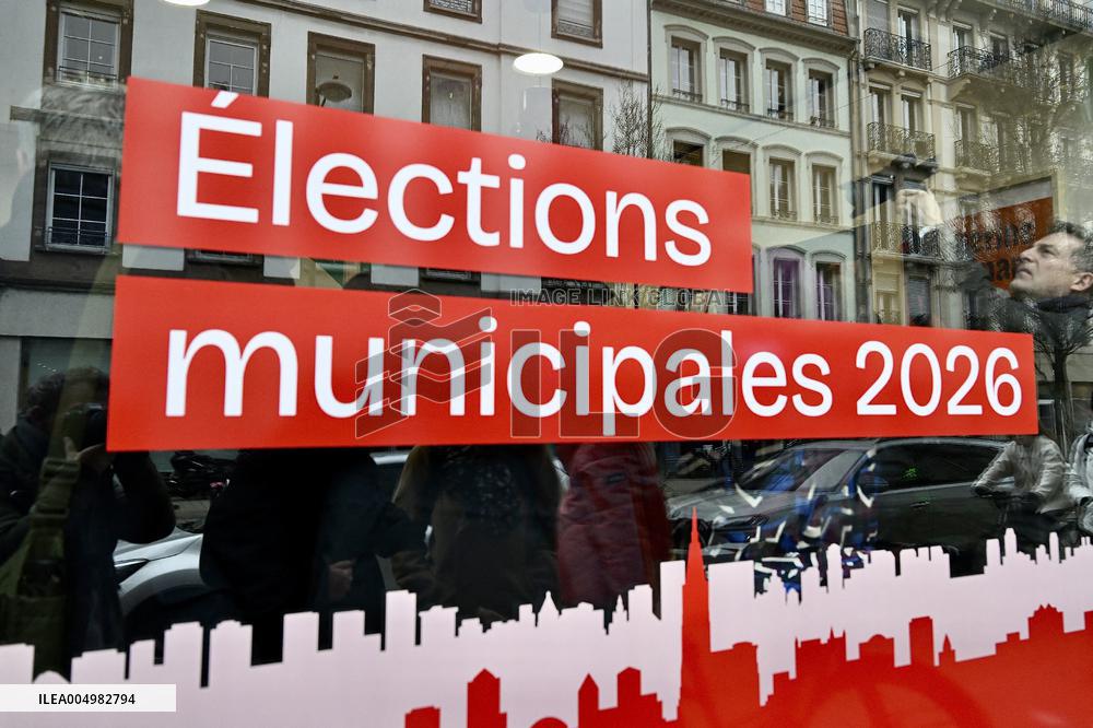 Catherine Trautmann Campaign HQ Inauguration - Strasbourg