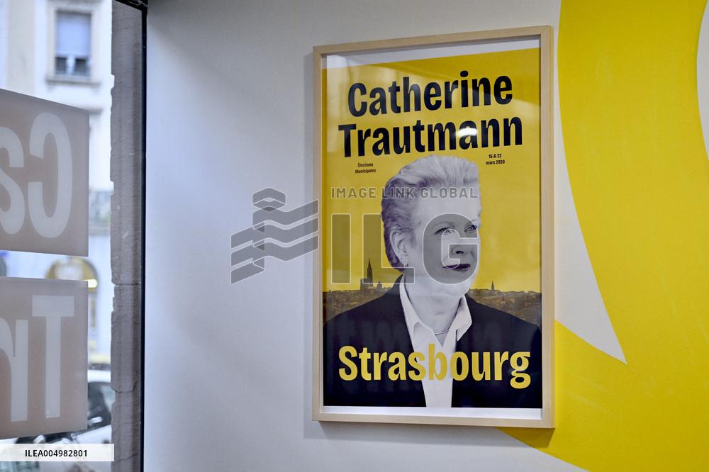 Catherine Trautmann Campaign HQ Inauguration - Strasbourg