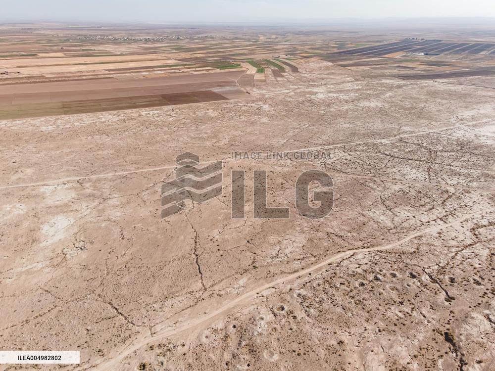 Subsidence in Neyshabur Iran