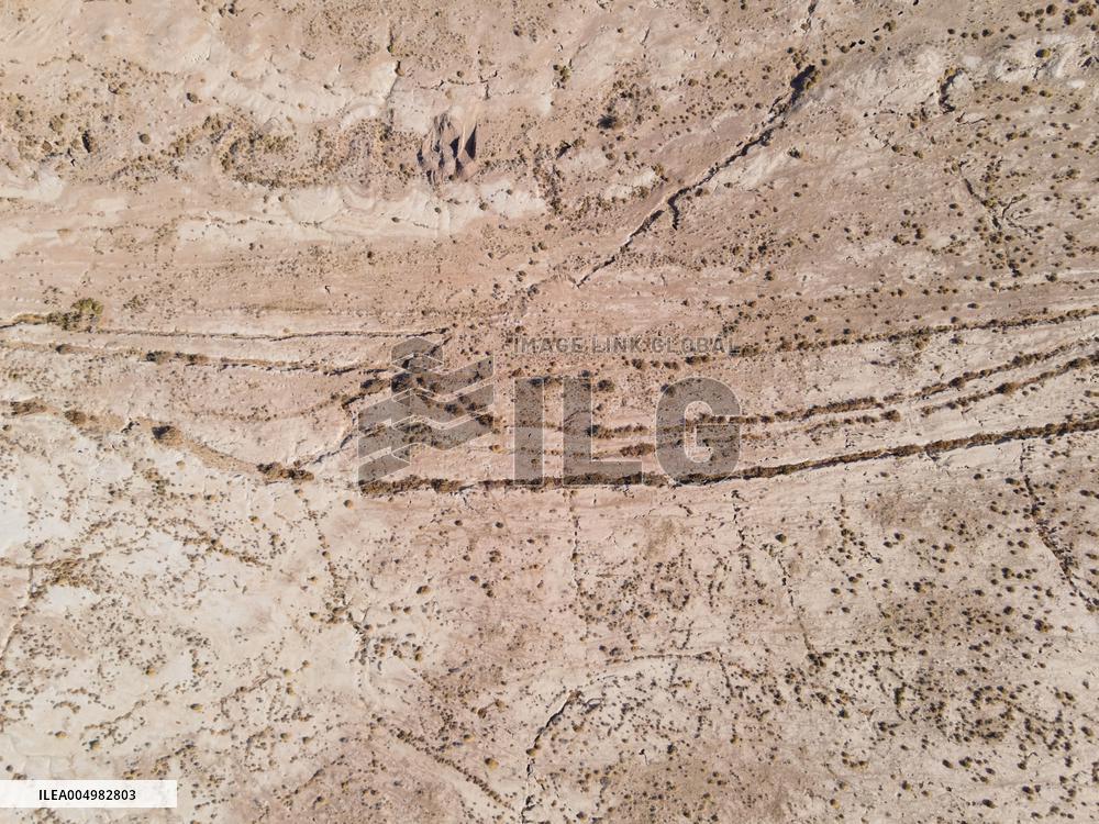 Subsidence in Neyshabur Iran