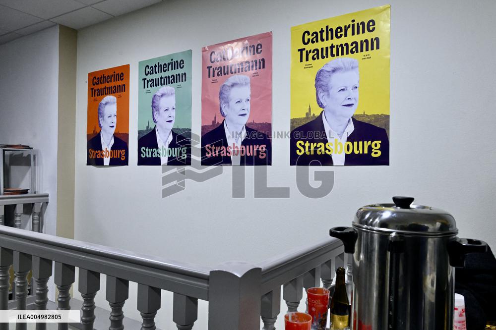 Catherine Trautmann Campaign HQ Inauguration - Strasbourg