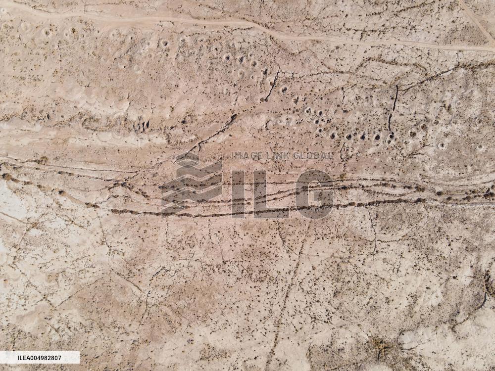 Subsidence in Neyshabur Iran