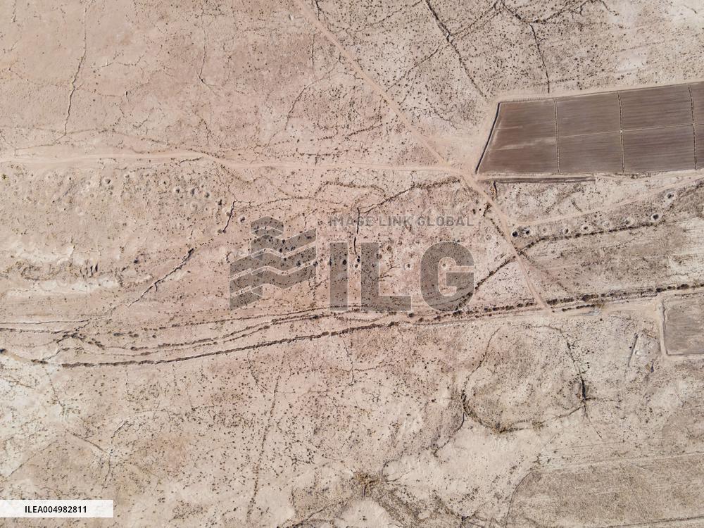 Subsidence in Neyshabur Iran