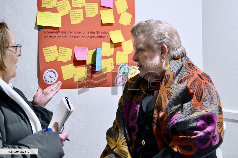 Catherine Trautmann Campaign HQ Inauguration - Strasbourg