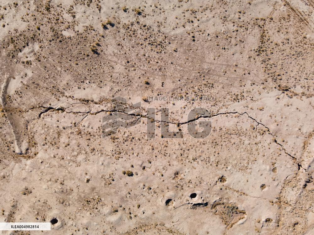 Subsidence in Neyshabur Iran