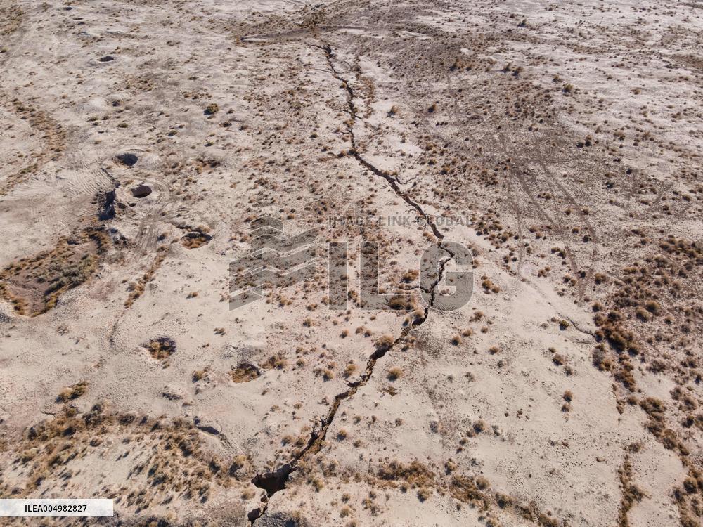 Subsidence in Neyshabur Iran