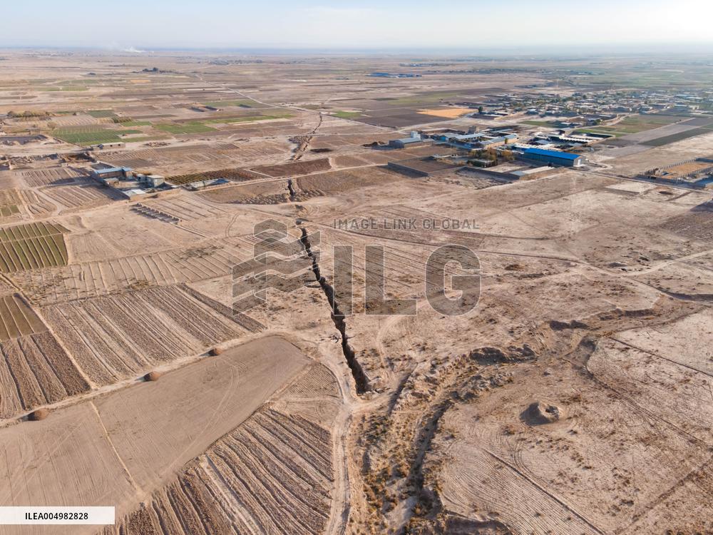 Subsidence in Neyshabur Iran