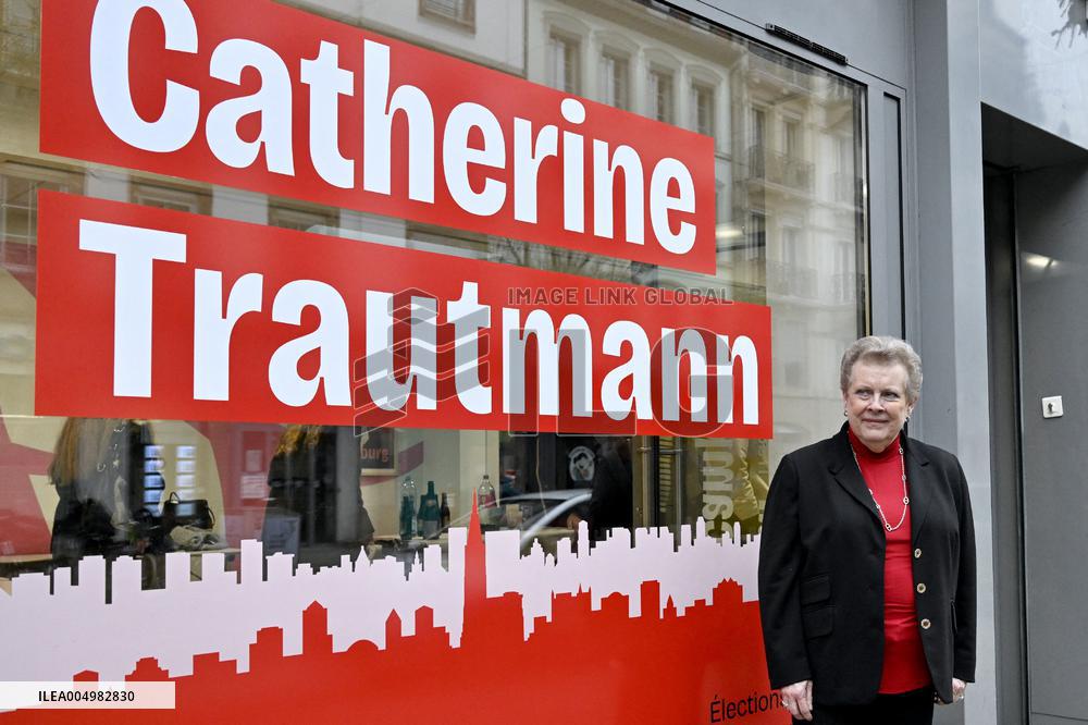 Catherine Trautmann Campaign HQ Inauguration - Strasbourg