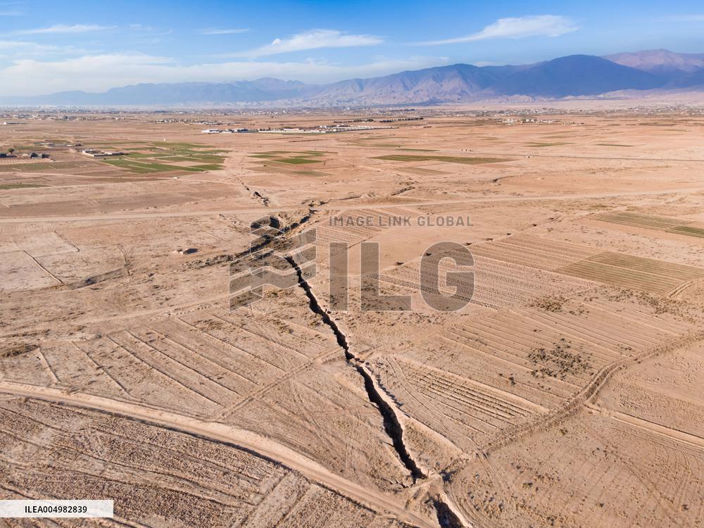 Subsidence in Neyshabur Iran