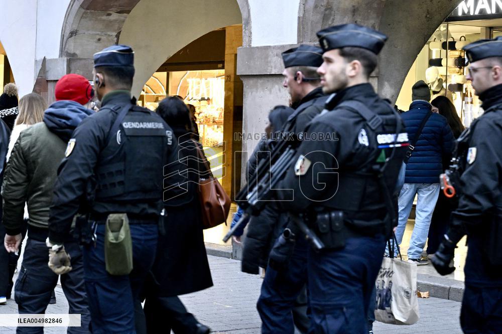 Christmas Market Security - Strasbourg