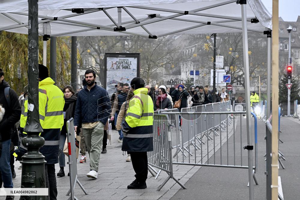 Christmas Market Security - Strasbourg