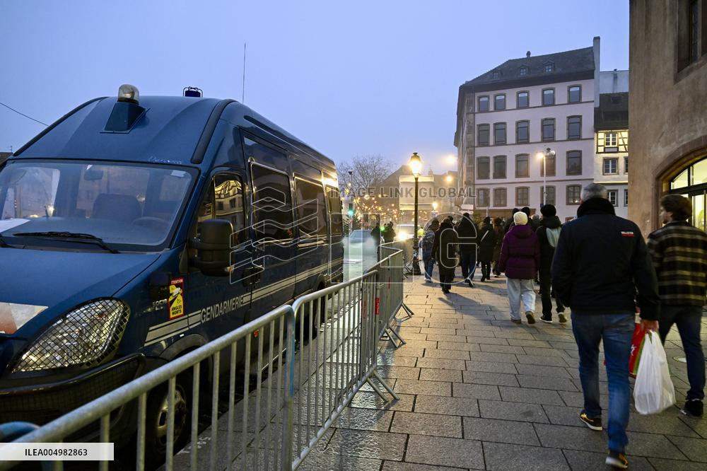Christmas Market Security - Strasbourg