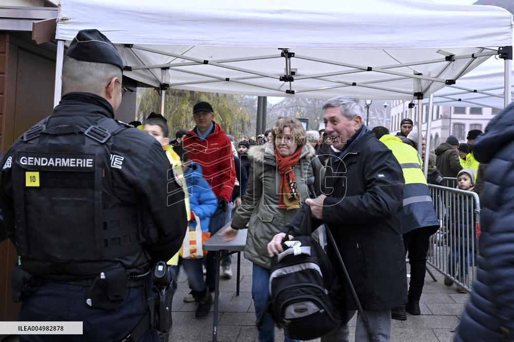 Christmas Market Security - Strasbourg