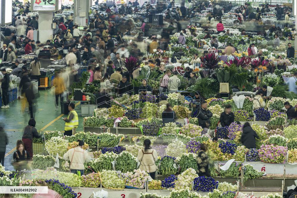 Largest Flower Market in Asia