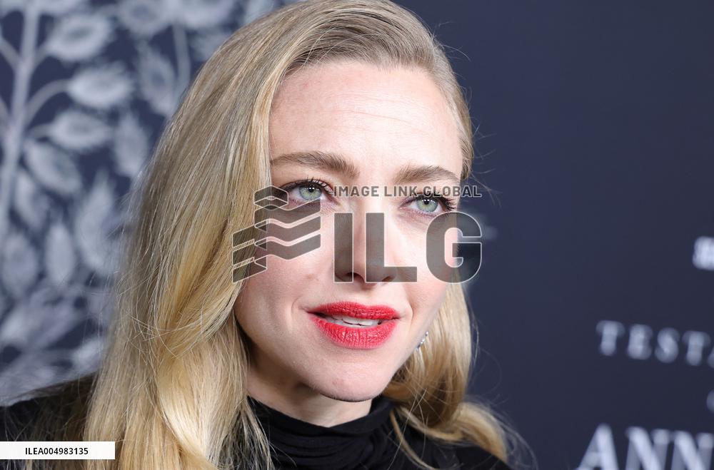 The Testament Of Ann Lee Premiere - LA