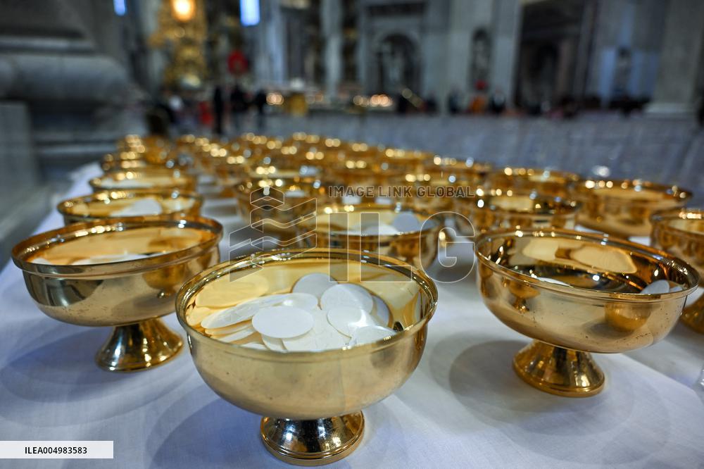 Pope Leo XIV Presides Mass For Jubilee of Prisoners - Vatican