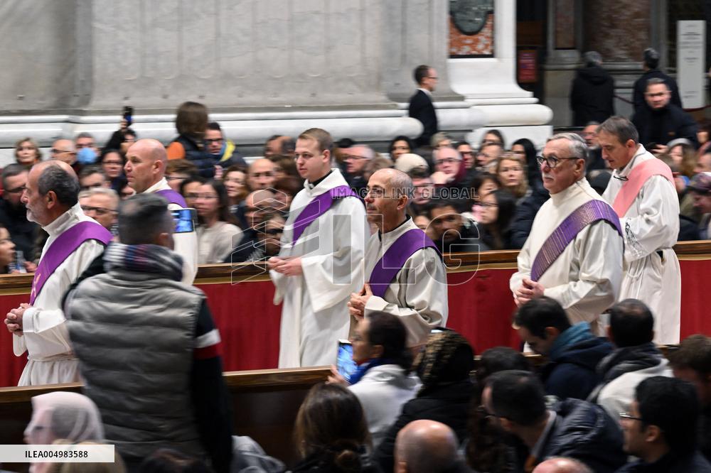 Pope Leo XIV Presides Mass For Jubilee of Prisoners - Vatican