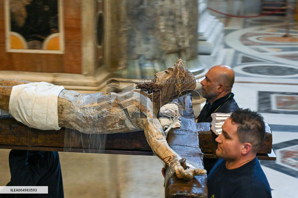 Pope Leo XIV Presides Mass For Jubilee of Prisoners - Vatican